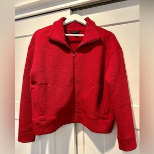 Banana Republic Red Casual Full-Zip Jacket, Sz S